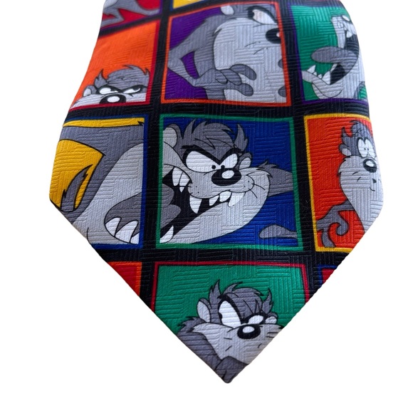 Tazmanian Devil Neck Tie 100% Polyester - Picture 2 of 5